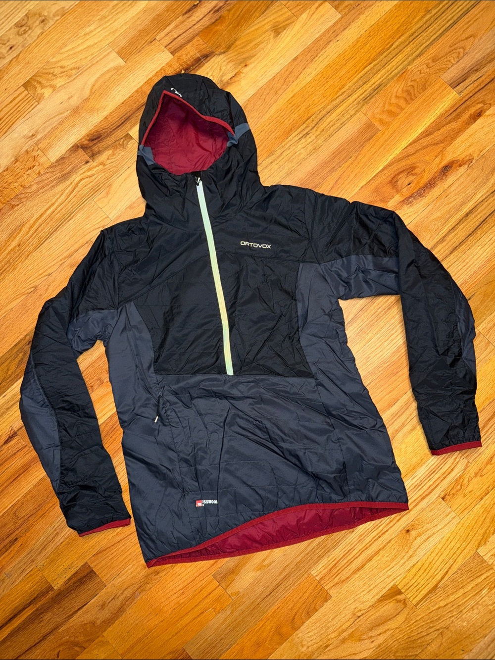 NWT Ortovox- Anorak zip up sweater pullover jacket